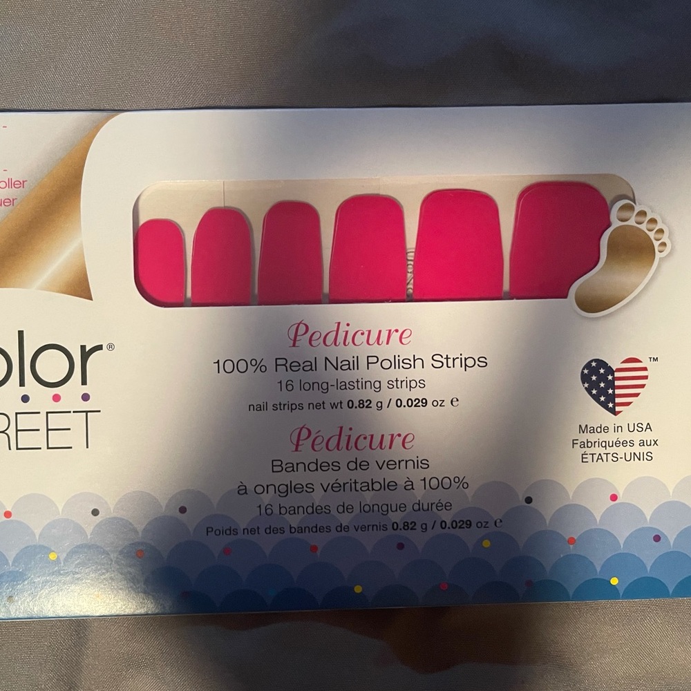 BRAND NEW Color Street Pedicure